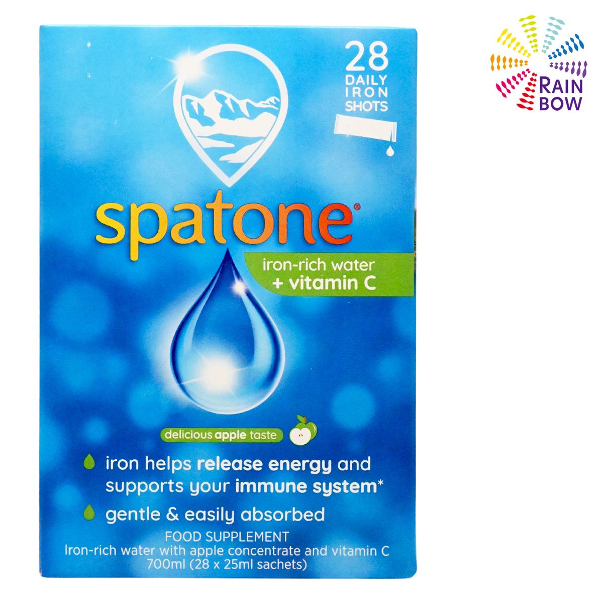 spatone | [X1]Natural Iron Supplement 700ml (25mlX28 Sachets) EXP