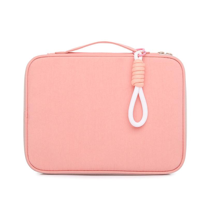 便攜平板內膽包電腦保護袋(粉色+掛件 15.6/16吋）#S001109104