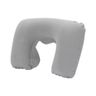 pvc u-shaped inflatable pillow travel neck pillow (RANDOM COLOR)