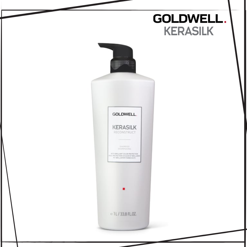 GOLDWELL | KERASILK Reconstruct Shampoo 絲蛋白水韌洗髮露 