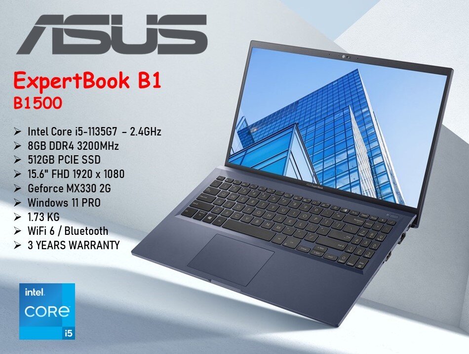 ASUS ExpertBook B1 B1500CEPE-EJ1302X