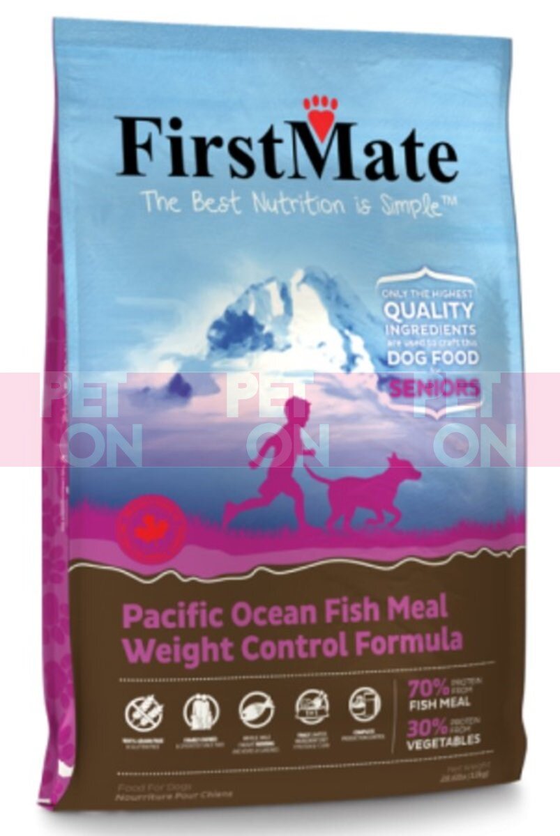 2.3kg Grain Free Weight Control/Senior Ocean Fish Dog Food 5lb (Dealer Goods) Use By: 23 MAY 2025