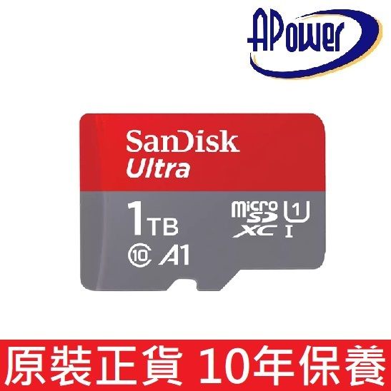 Ultra microSD 1TB CL10 A1 Micro SDXC (150MB/s) Card - SDSQUAC-1T00-GN6MN