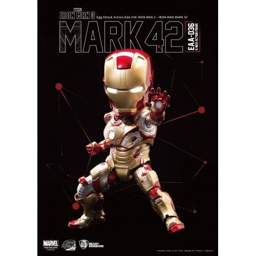 Toyslido EAA-036 Iron Man3 : Iron Man Mark 42 Toy Action Figure