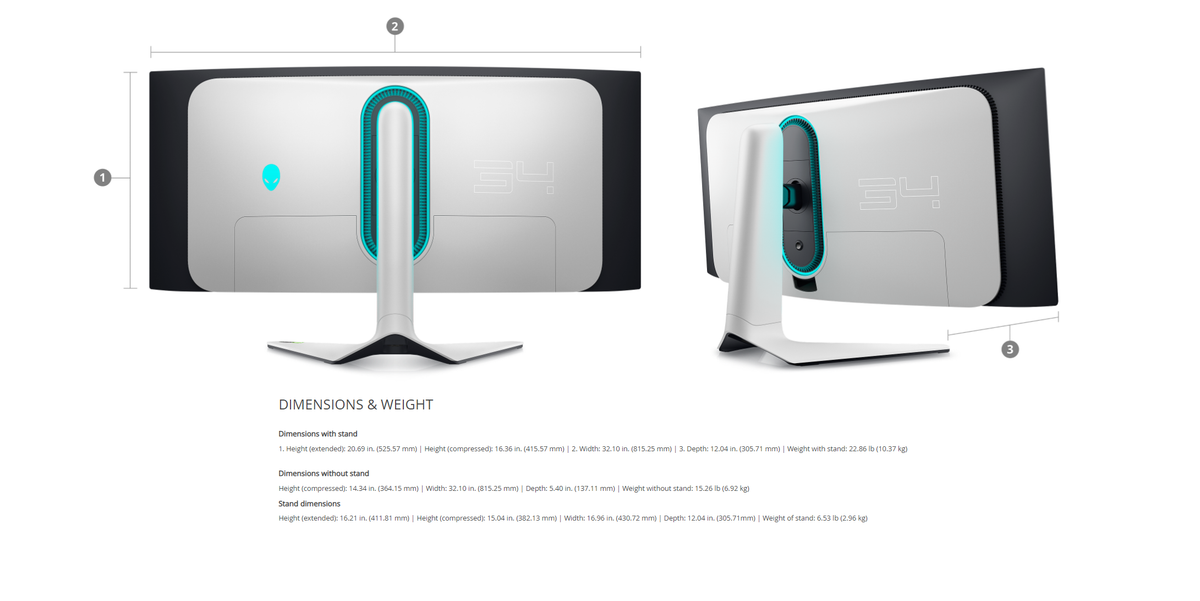 ALIENWARE | 全球首款 OLED 175HZ # ALIENWARE 34 QD-OLED 遊戲專用曲面顯示器 - AW3423DW ...