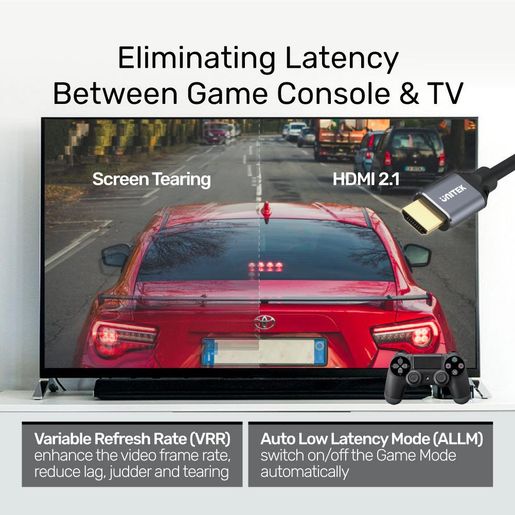 Unitek HDMI 2.1 Cable HDMI male-HDMI male 3m (C139W) Ultra High Speed -  Unboxing 