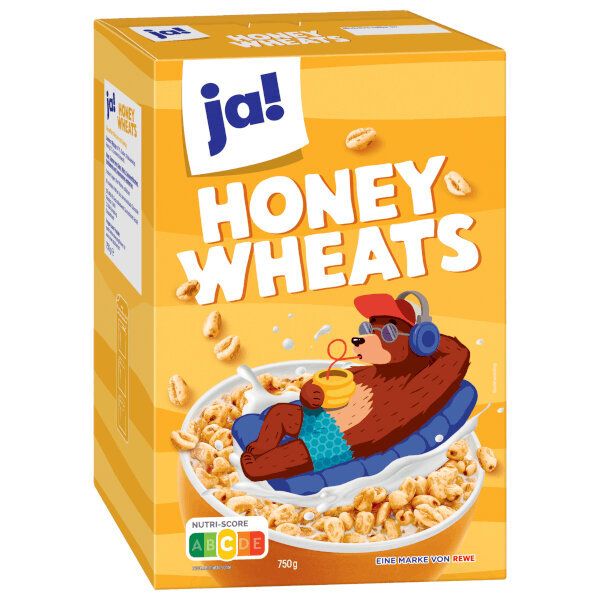 Honey Wheat Cereal - 750g (Best Before Date: 13/02/2026)