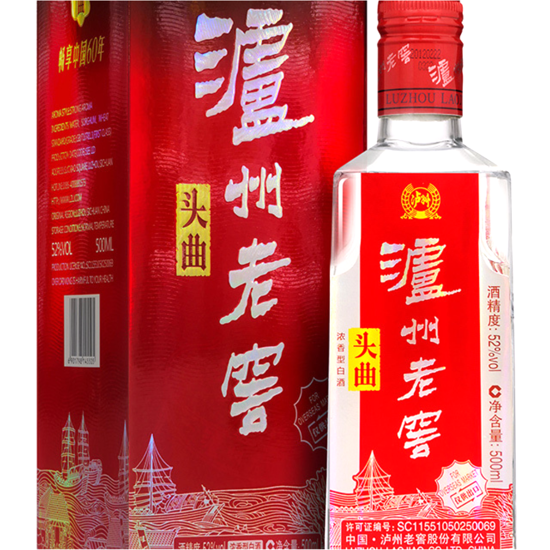 瀘州老窖頭曲 52度 香港行貨 中國白酒 500ml #98145505 LUZHOULAOJIAO Touqu 52%  Chinese Spirits Baijiu