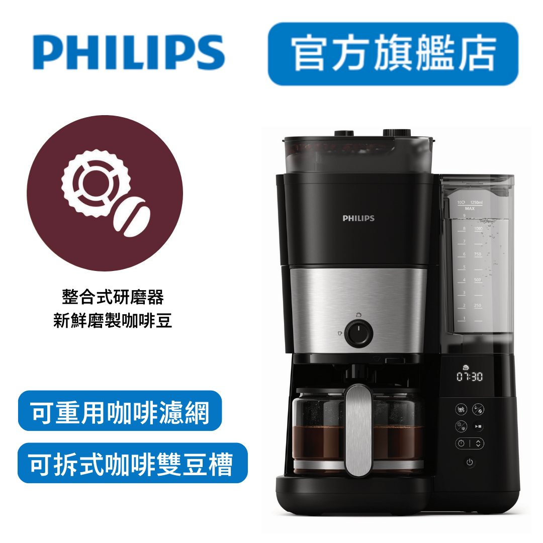 多功能自動研磨美式咖啡機 HD7900/50