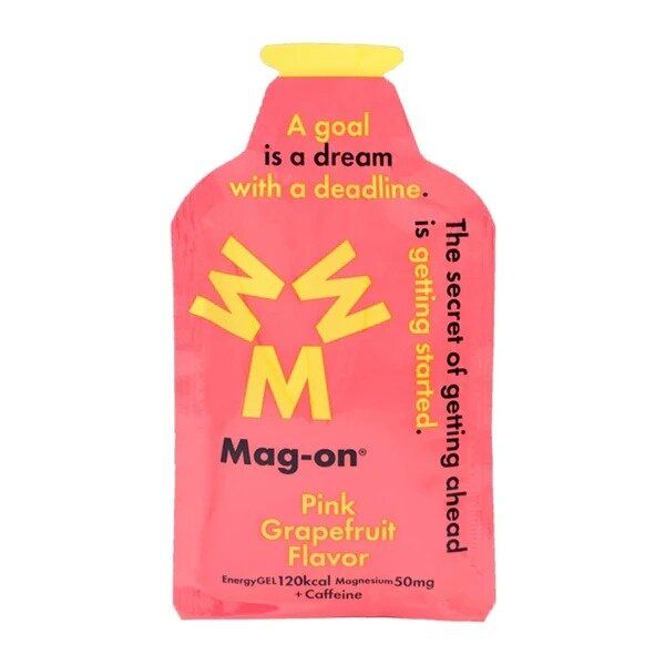 Mag-On Energy Gel 41g Pink Grapefruit Flavor x 5 packs (520168) (Exp :2027.01)