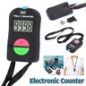 Digital Electronic Hand Tally Head Counter Clicker For Bouncer Crowd Sport Golf