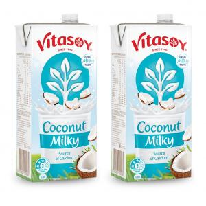 維他奶 - 澳洲VITASOY 椰子奶 1公升*2盒 #植物奶 #素 #澳洲直送 1升x2