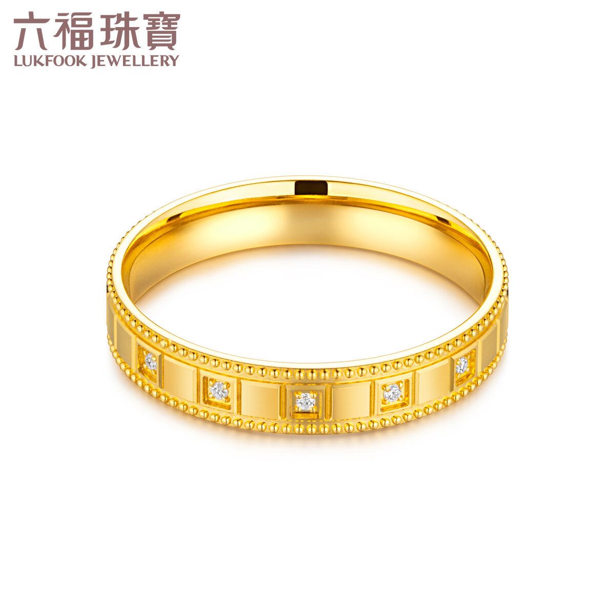Goldstyle XAu999 Diamond Ring (Women's Ring)