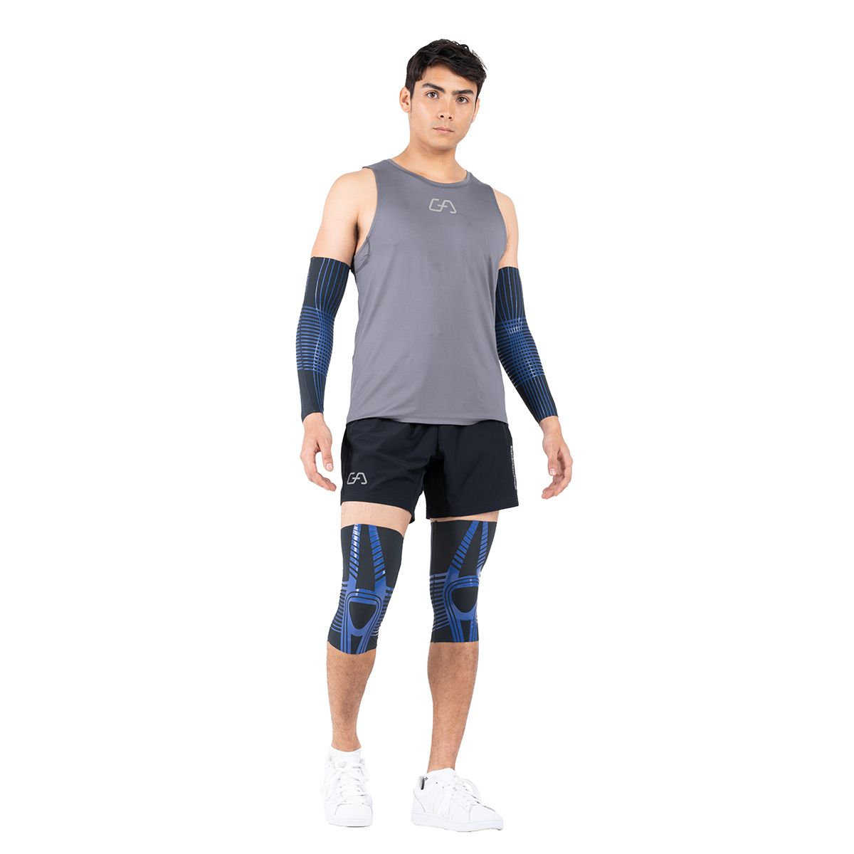 Gym Aesthetics  GA Fit Gear PRO - SensELAST®Compressive Dark Grey