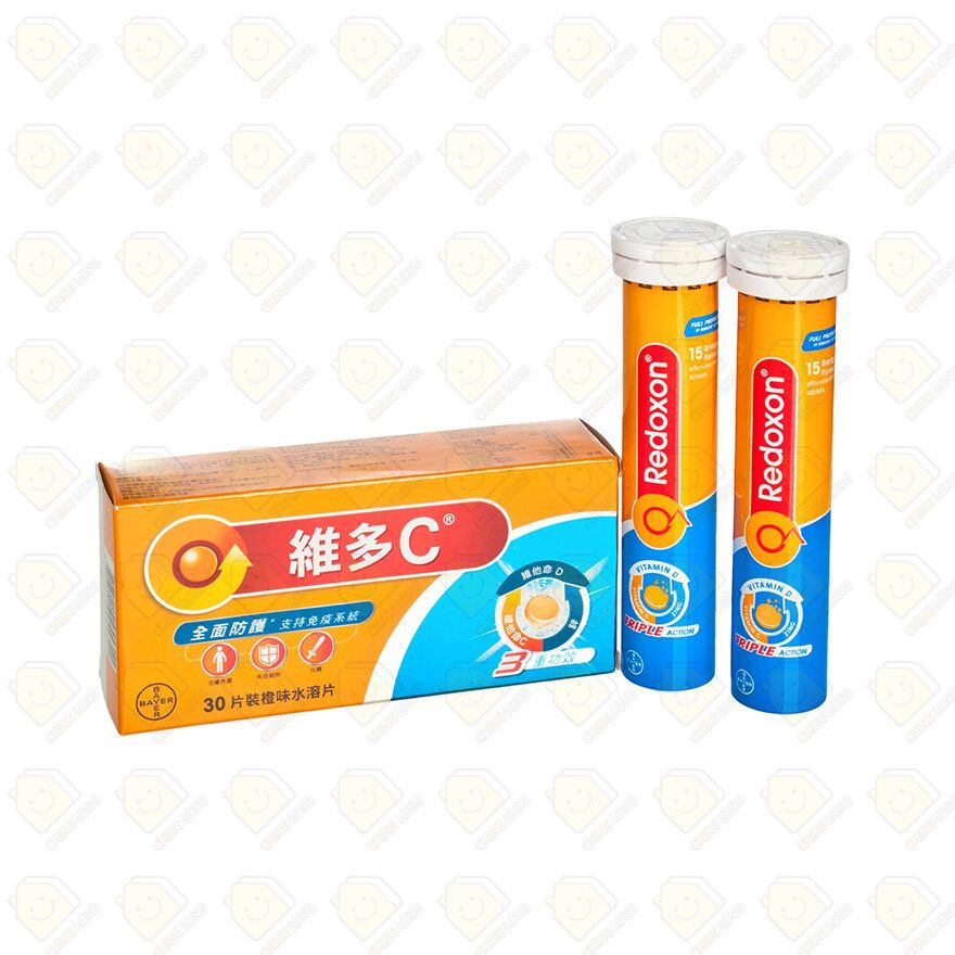 維多C | 維他命C + D + 鋅 3重功效黃金免疫力水溶片 [橙味]] #香港行貨 (4897010455311) | HKTVmall ...