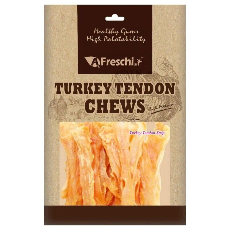 Turkey Tendon Strip Chews Natural Dog Snacks  (100G)
