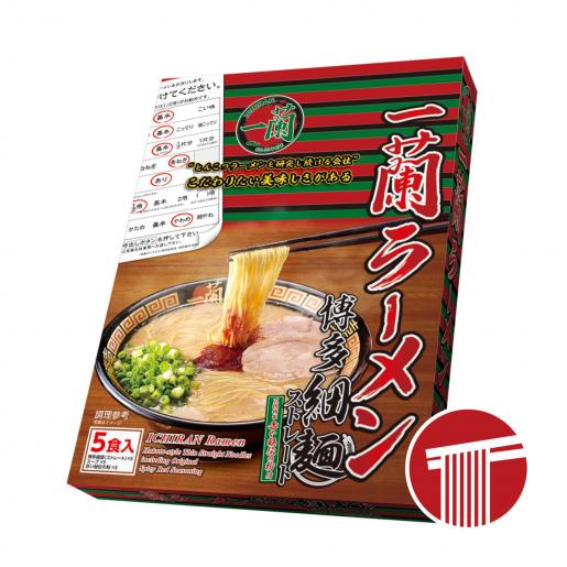 ICHIRAN Ramen | Hakata-style Thin Noodles including Original Red Seasoning(5 Servings) | HKTVmall The Largest HK Shopping Platform