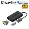 USB-C/USB3.0 SMI 4K HDMI Adapter support M1 M2 M3 Macbook/MacOS/Windows/Android UG7601HC