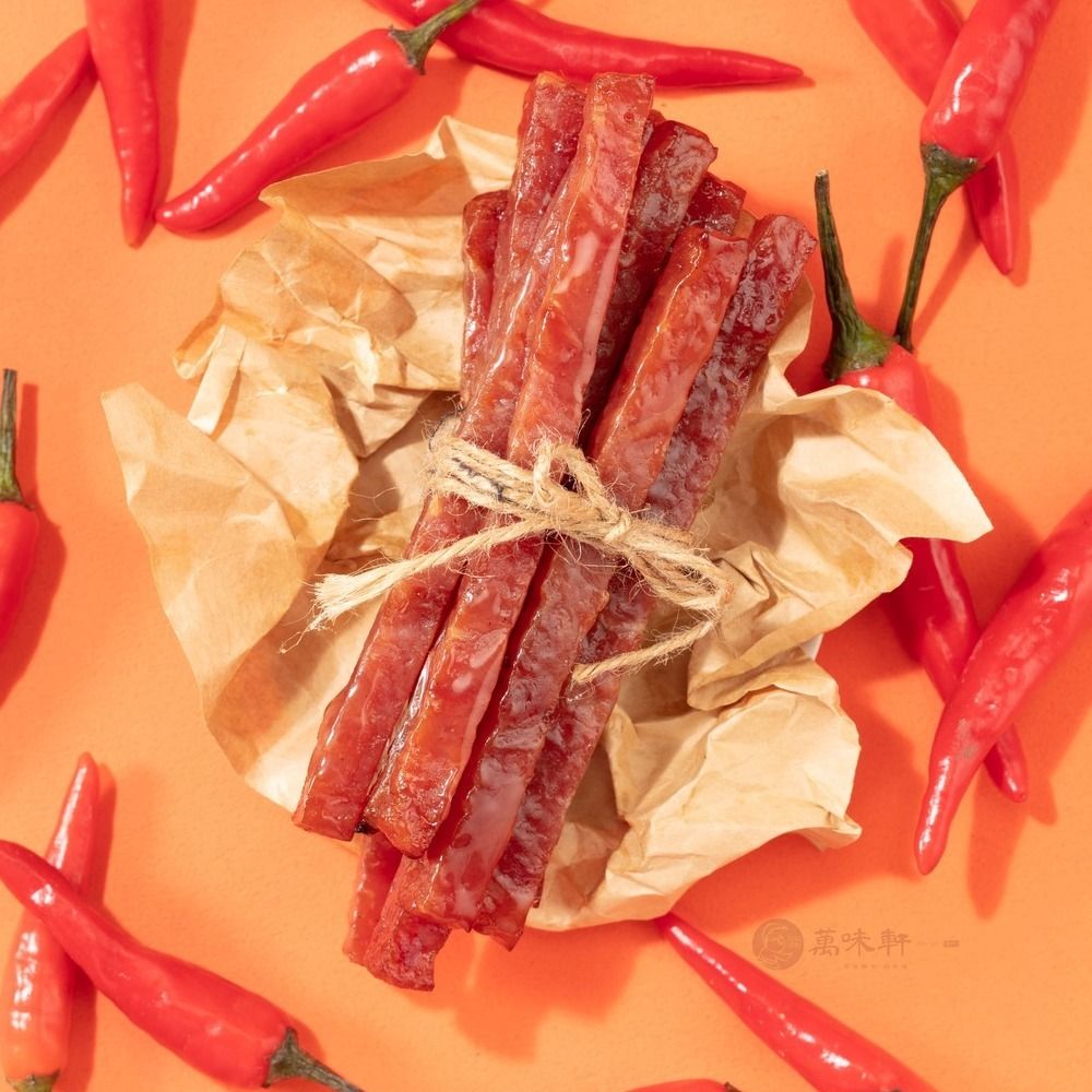 Chinese Straight Stick Pork Jerky (120g independent vacuum bag) l Spicy (EXP 2026-08-04)