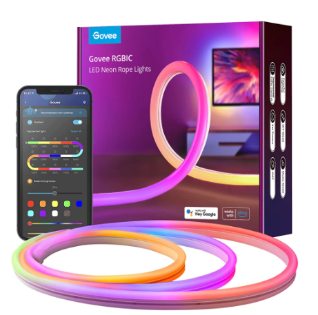 Govee Neon LED Strip Light H61A0 霓虹燈 LED 燈條(3M) 智能燈泡 智能燈膽 Smart Light Bulbs