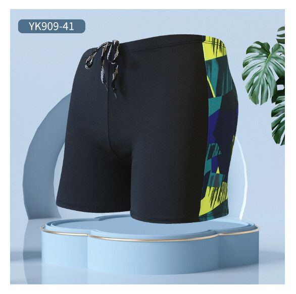 成人平角寬鬆保守泳褲【L-2XL碼】【YK909-41】(下單後聯絡客服確認發貨尺碼) #H161023624