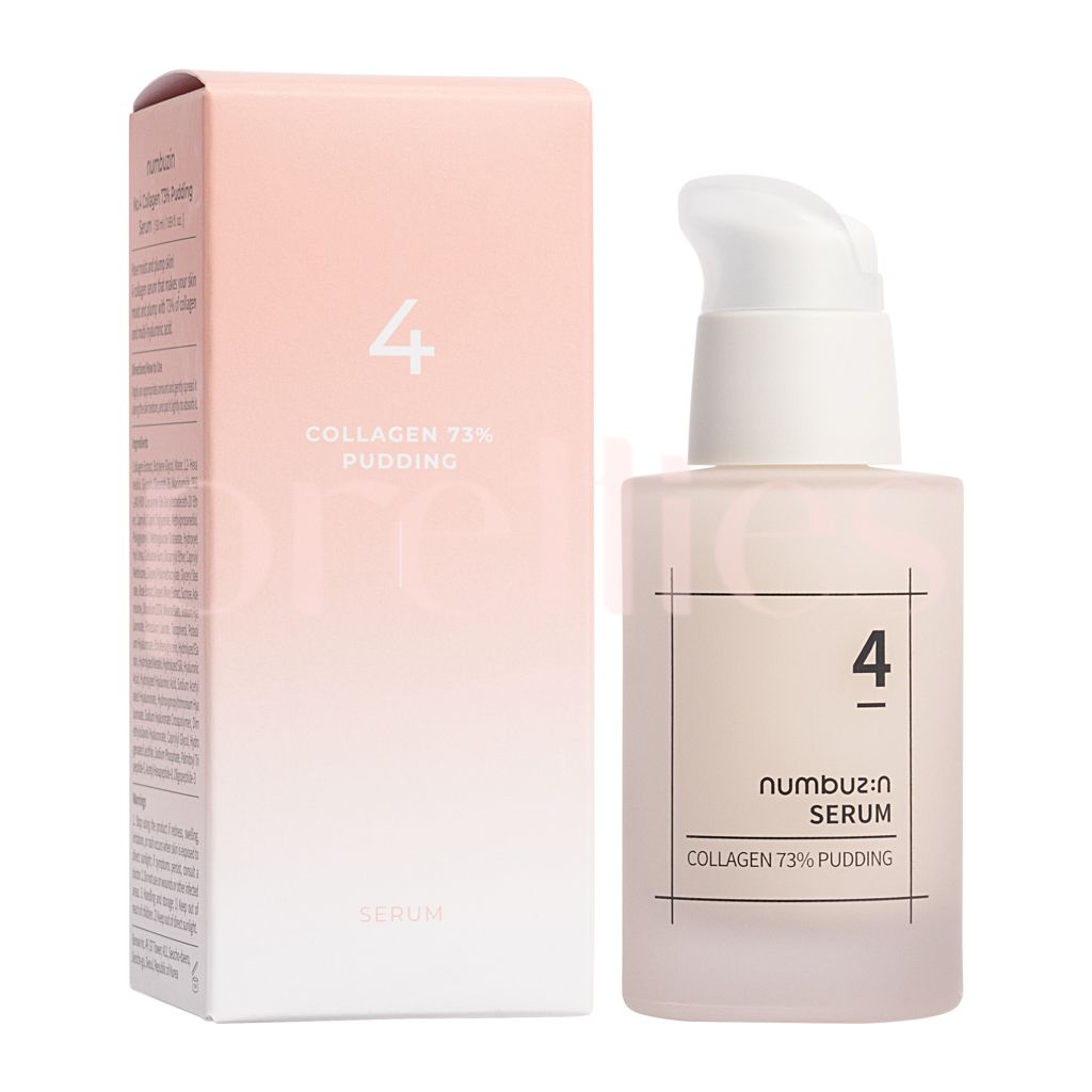Numbuzin No.4 膠原蛋白 73% 布丁精華 50ml (平行進口貨品)