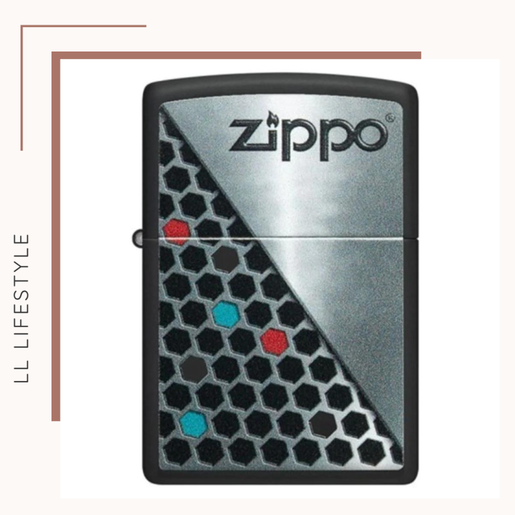 Zippo | 48709 2023年創辦人紀念款六邊形圖案防風打火機| ZIPPO 指定