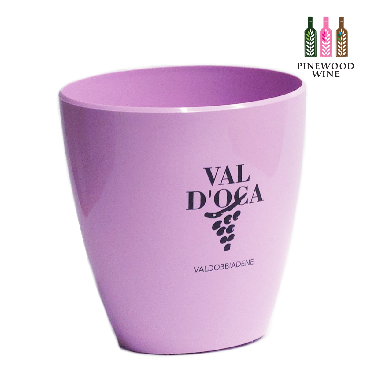 Ice bucket (1-2 Bottles) Oval Shape [Lilac]