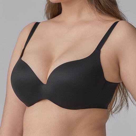 Her own words, Signature Lightly Lined Bra, Color : Black, Size : 70B