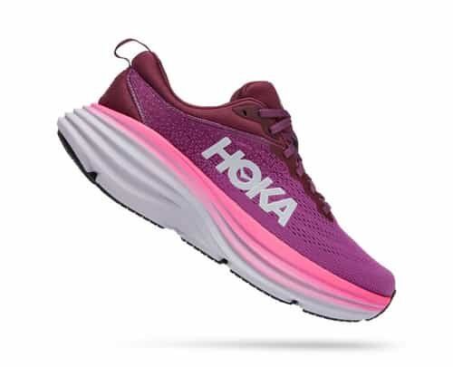 Hoka One One | Hoka 女裝Bondi 8 公路跑鞋| 顏色: 紫色| 尺碼: US 7.5 