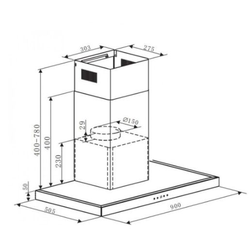 Whirlpool | WT9BTAS 90厘米掛牆煙囱式電熱清洗抽油煙機| HKTVmall 香港最大網購平台