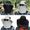 Black outdoor sun hat sun protection waterproof hat summer cycling outing sun hat foldableDetachable