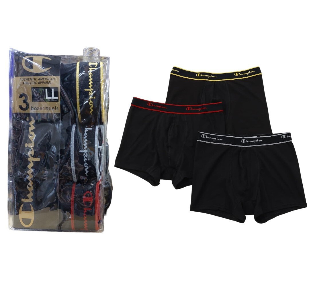 (3 Boxer Briefs) 日本男裝平腳內褲 (1盒3條) x 1盒 M-XL (M)