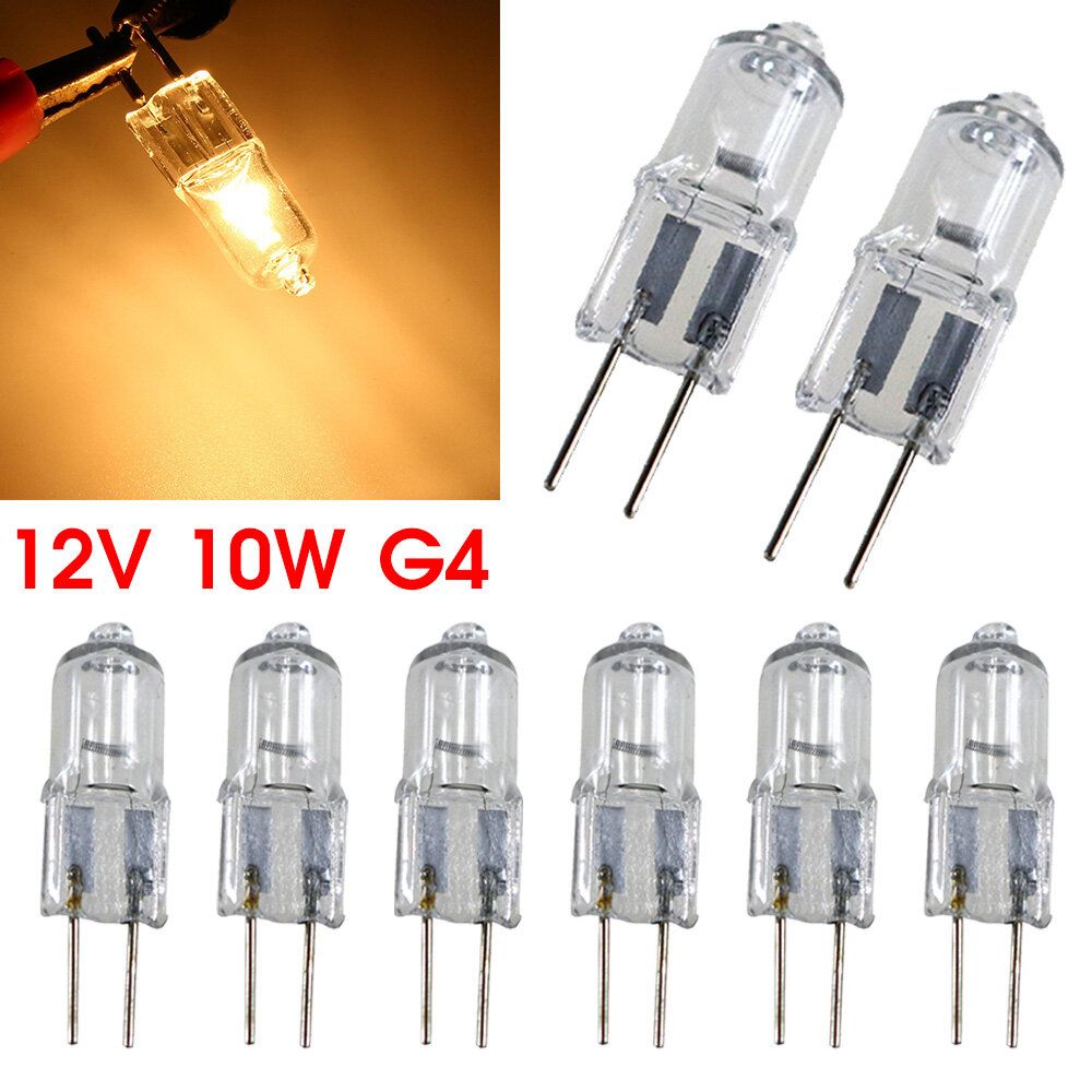 12v10w20w35w鹵素燈珠 水晶燈泡 鏡前燈g4燈珠 吊燈高品質