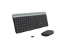 SLIM COMBO MK470 COMPACT QUIET KEYBOARD AND MOUSE( WITH CANGJIE CODE) - BLACK