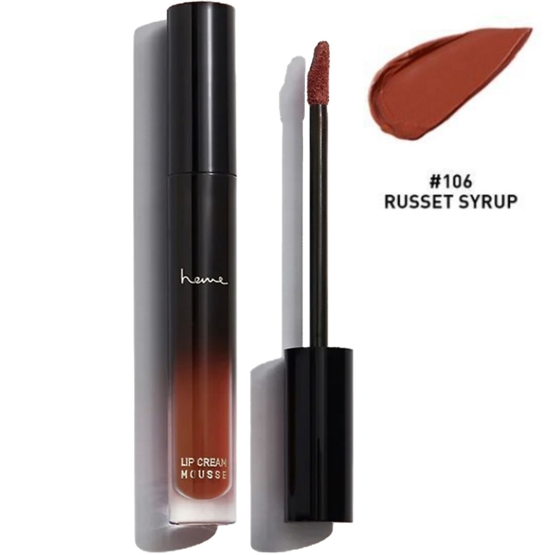 Lip Cream Mousse - 106 Russet Syrup 4.5ml - 21352 EXP date:2026.09
