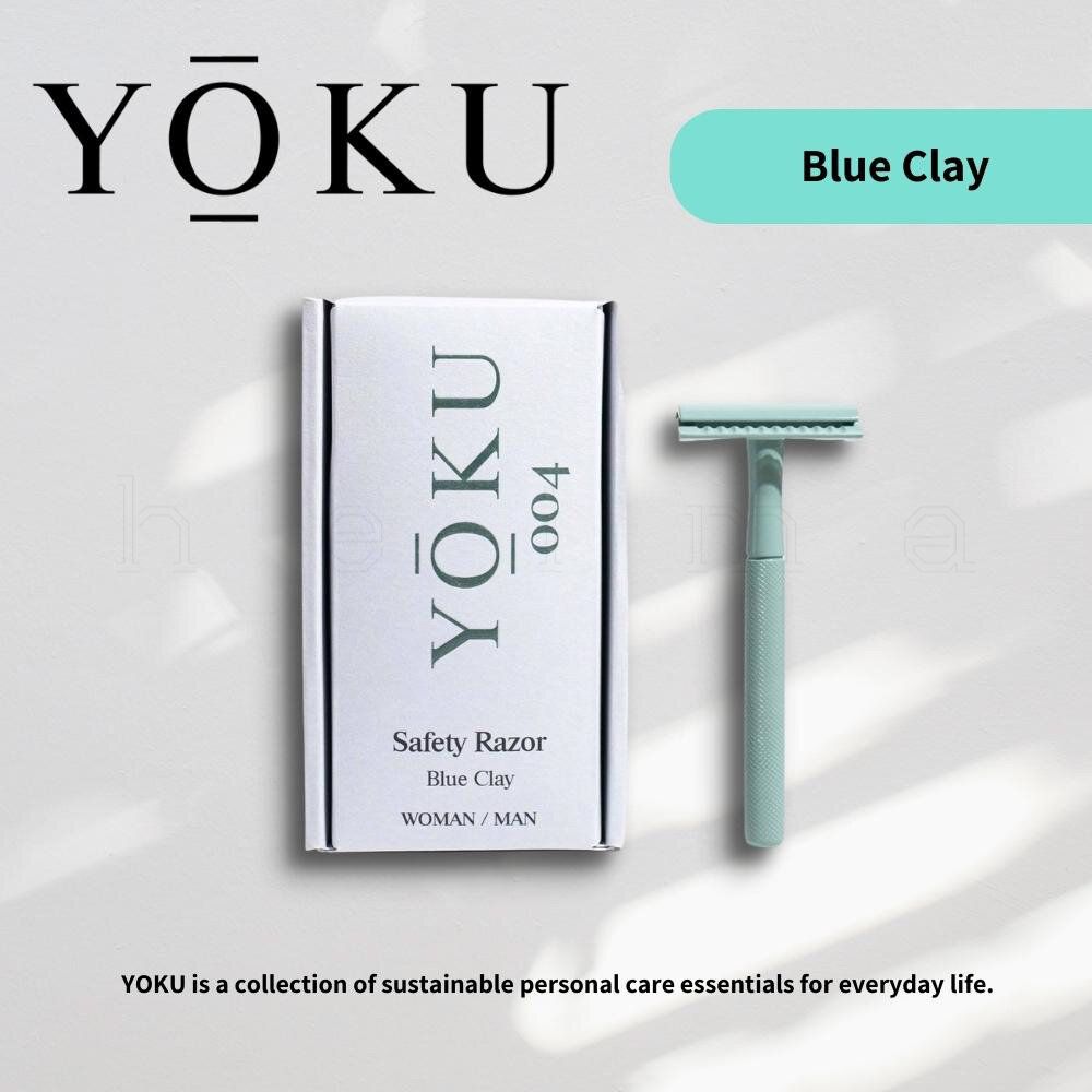 YOKU | Safety Razor 安全剃鬚刀 - 藍色剃鬚刀 | 顏色 : 藍 | HKTVmall 香港最大網購平台