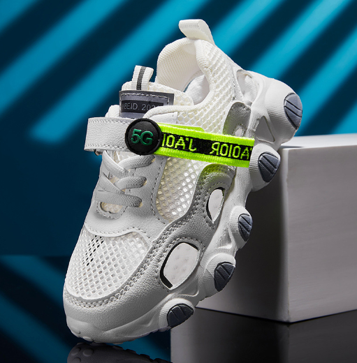 兒童涼鞋(白色GU8001)(尺碼26-37碼)(下單後聯絡客服確認發貨尺碼)