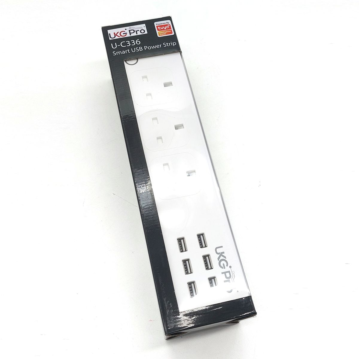 UKG | 智能家居 智能拖板 智能WiFi無線USB拖板3AC + 6USB智能拖板 智選家居 3個13A插頭 + 6個USB端口 APP ...