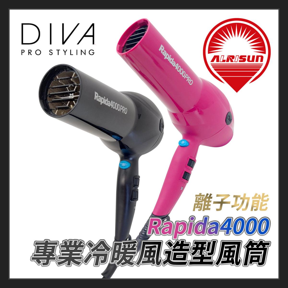 Alrisun | BLACK DIVA Pro styling Rapida4000 professional AC Hair Dryer,  quick cooling heating duct(PRO-109) | Color : Black 黑色 | HKTVmall The  Largest HK Shopping Platform