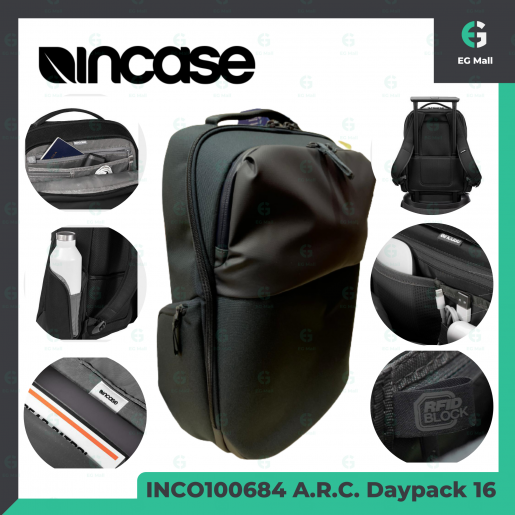 incase | 背囊INCO100684 NAVY A.R.C. Daypack 16 吋環保雙層YKK RFID