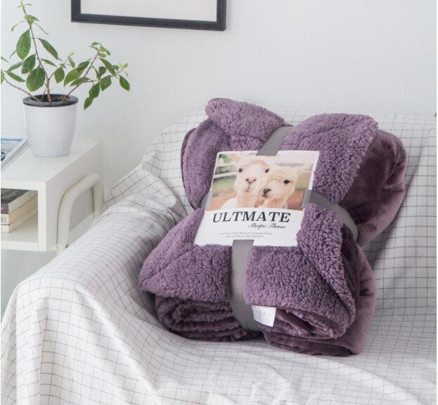 四季款毛毯顏色【紫羅蘭】尺寸180x200cm【重1.7kg】