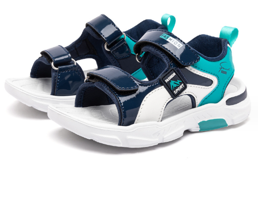 運動涼鞋(深藍綠AU7338s)(尺碼26-37碼)(下單後聯絡客服確認發貨尺碼)