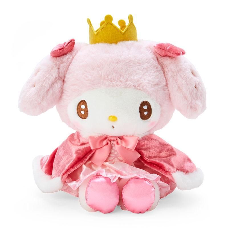 MY MELODY JAPANESE VERSION CROWN DRESS STYLING PLUSH DOLL FURRY MASCOT 2023 RANKING (MY NO.1 SERIES)