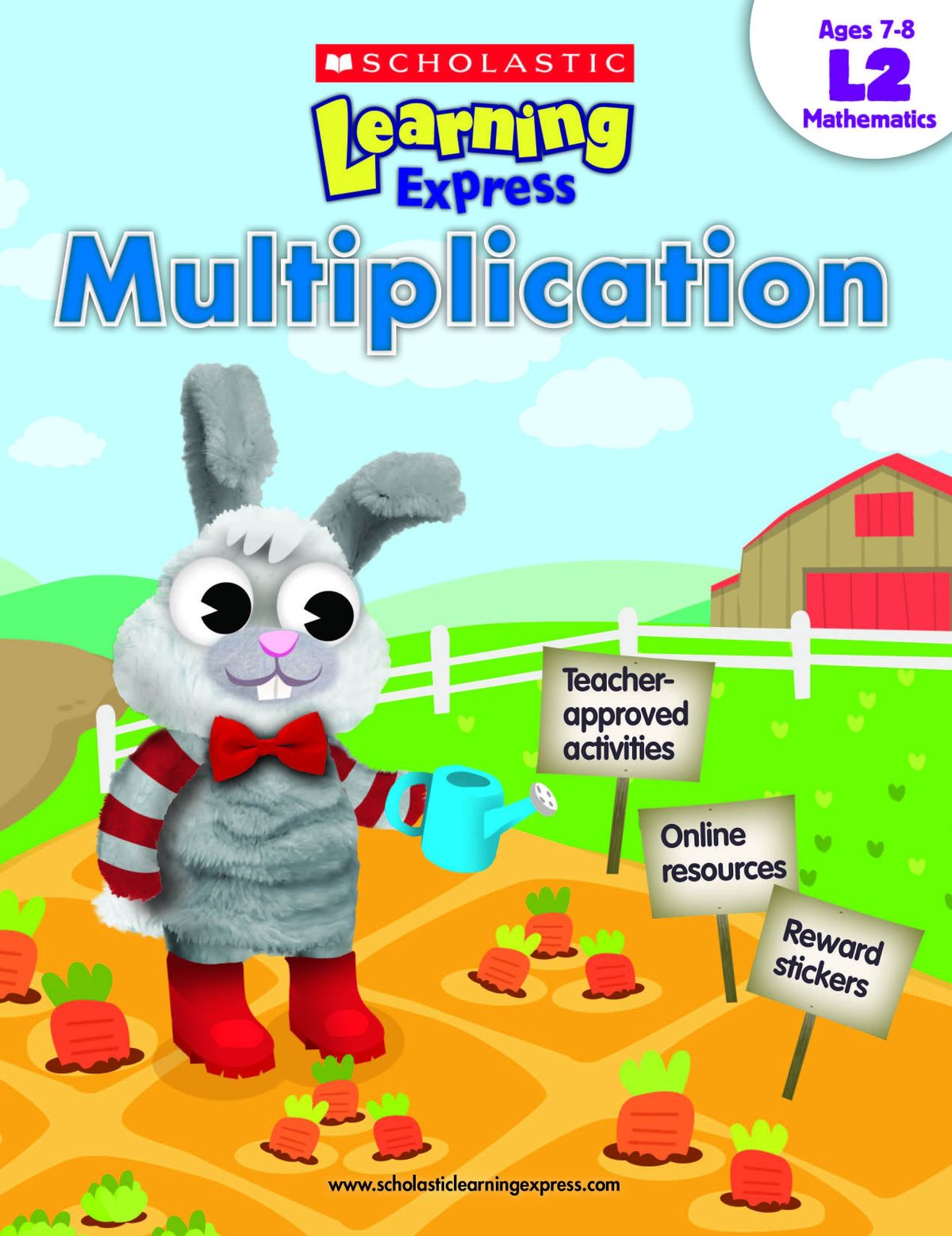 SCHOLASTIC LEARNING EXPRESS L2 MULTIPLICATION HKTVmall 香港最大網購平台