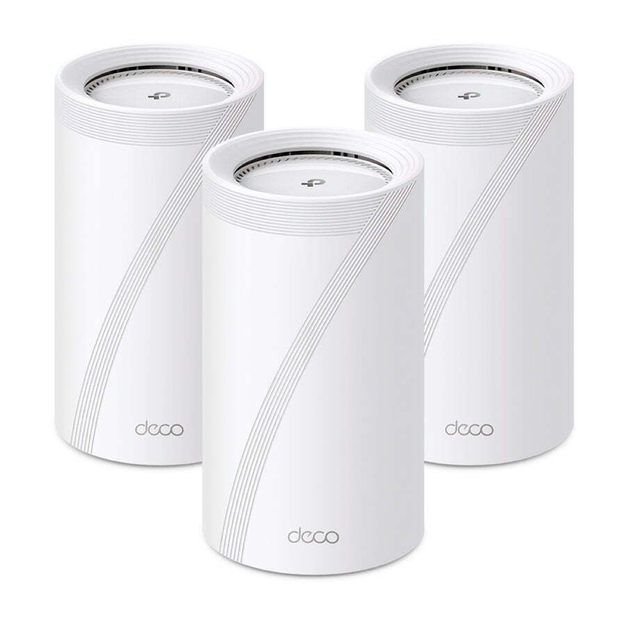 TP-Link Deco BE85(3-pack) BE22000 Tri-Band 10G WAN WiFi 7 Mesh Router