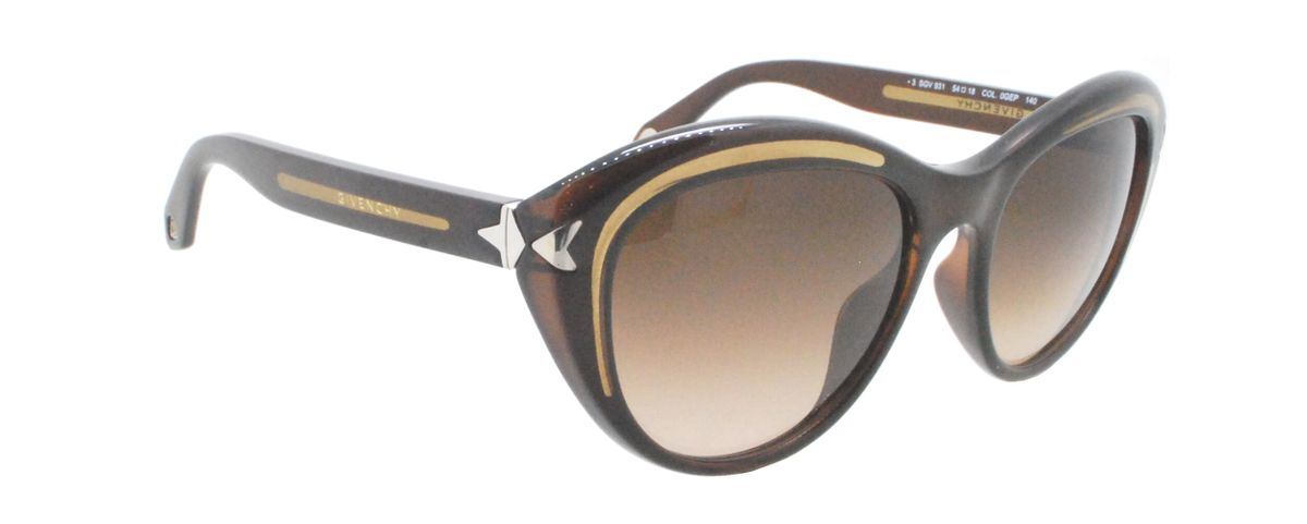 GIVENCHY | SGV 931 COL. 0U88 Black Plastic Sunglasses 