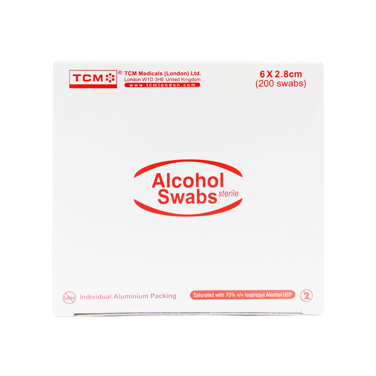 70% ALCOHOL SWABS (200swabs)