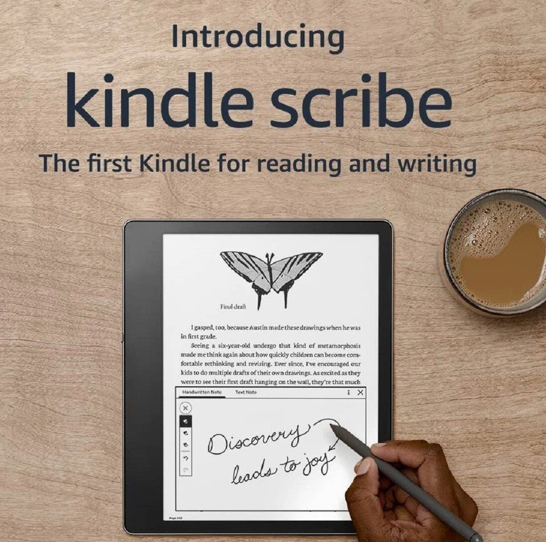 亞馬遜| Kindle Scribe 2022 | 可書寫電子書閱讀器| 平板電腦| 32GB