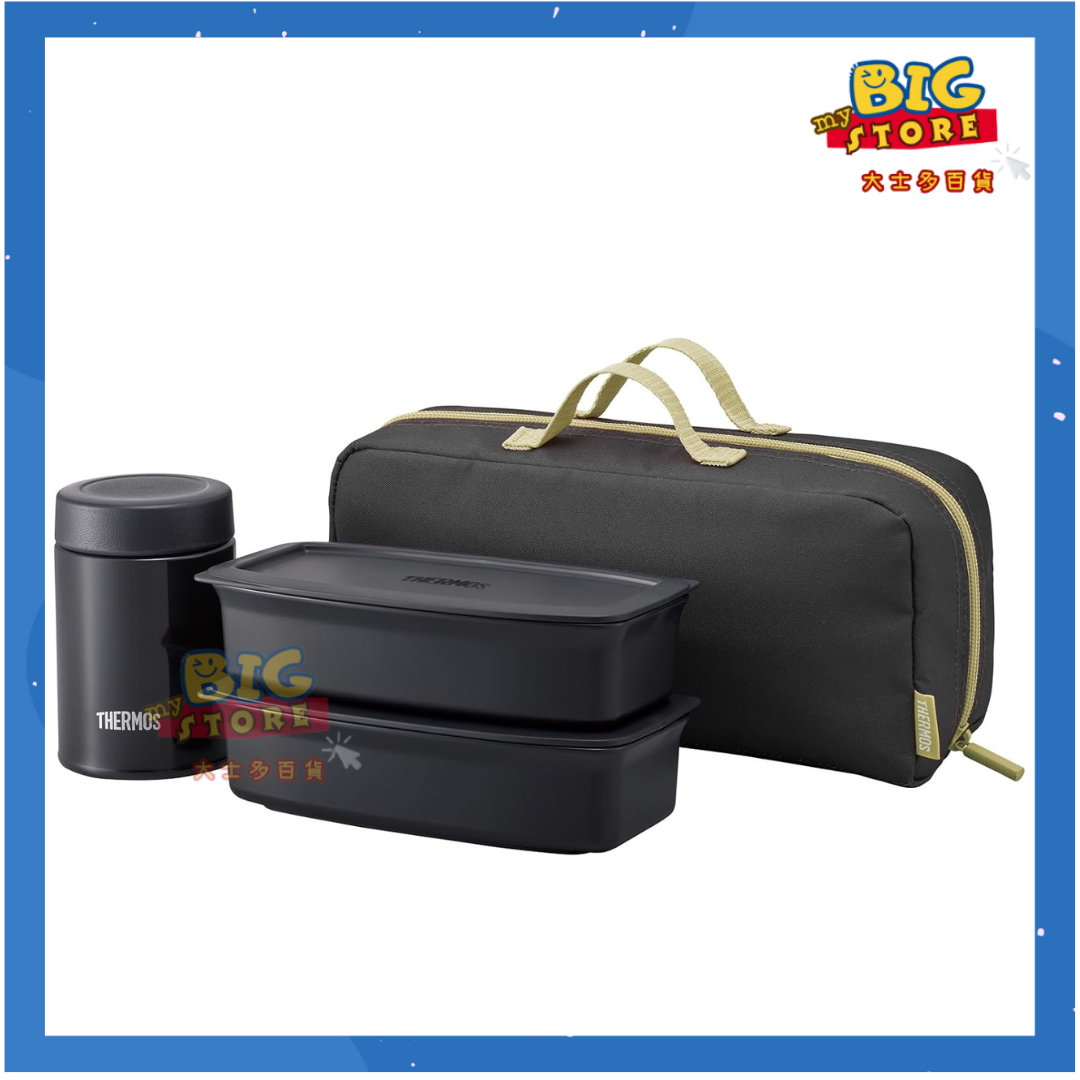 膳魔師 Thermos 真空隔熱燜燒杯套裝深灰色JEA1001(平行進口) JEA1000 DGY同款 HKTVmall 香港